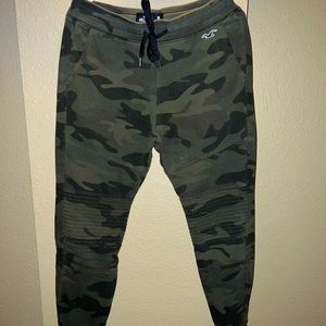 Mens Hollister Camouflage Sweatpants